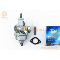 Карбюратор СВ/CG-150, d-27мм, дросель ручний