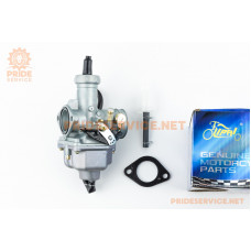 Карбюратор СВ/CG-150, d-27мм, дросель ручний