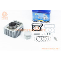 Циліндр к-кт (цпг) CB150cc-62мм (висота циліндра 69/96мм) (палець 15мм), сірий Senke