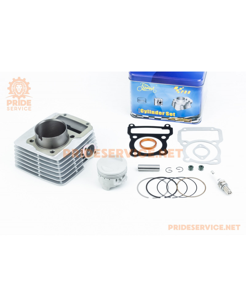 Циліндр к-кт (цпг) CB150cc-62мм (висота циліндра 69/96мм) (палець 15мм), сірий Senke