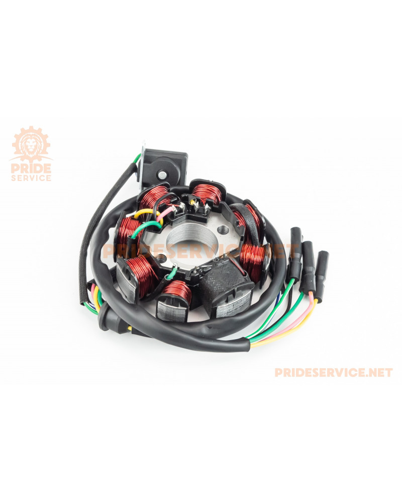 Статор магнето (генератора) (8 котушок "6 дротів")