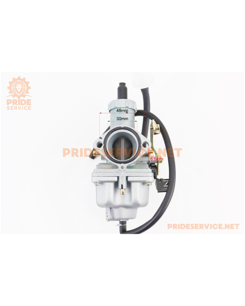 Карбюратор СВ/CG-200, d-30мм, дросель під трос