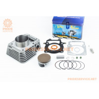 Циліндр к-кт (цпг) CB250cc-74мм (висота циліндра 72/107мм) (палець 16мм) "поршень з тефлоновим покриттям" (BigBor)