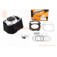 Tekken 250 Циліндр к-кт (цпг) CB250cc- 71мм (висота циліндра 85/107мм) (палец 17мм), чорний (ZS171FMM)