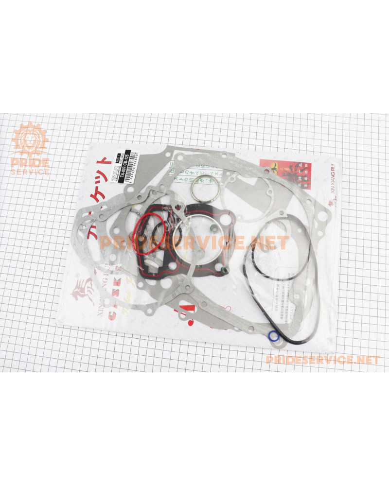 Прокладки двигуна CB-125cc-56,5мм, к-кт 15 деталей