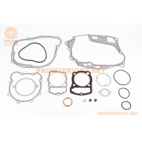 Прокладки двигуна CB-200cc-63,5мм, к-кт 16 деталей (червона нитка)