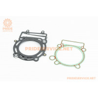 Прокладки поршневої CB-300cc-74мм, к-кт 2 деталі (водяне охолодження, метал) 177/182MM Zongshen NC Hyper 300