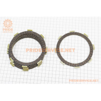 Диск зчеплення фрикційний, к-кт 5шт СВ-125/150cc