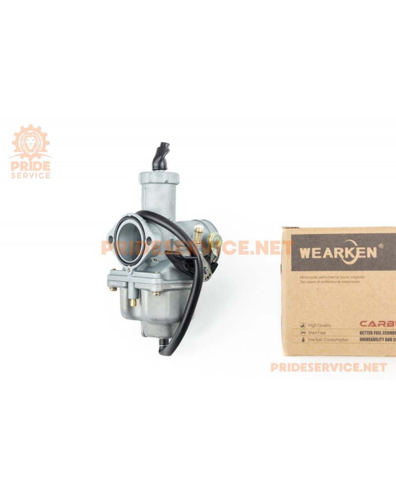 Карбюратор СВ/CG-200, d-30мм, дросель ручний