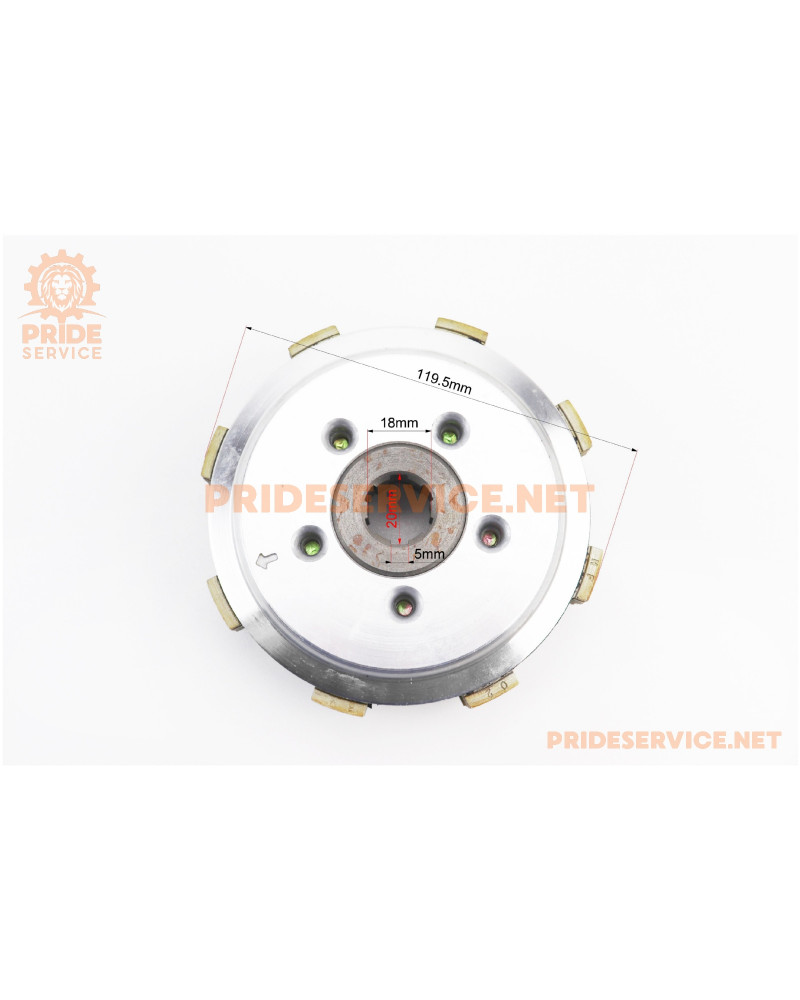 Зчеплення в зборі (5 болтів)