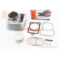 Циліндр к-кт (цпг) 200cc-63,5мм (висота циліндра 76/102мм) (палець 15мм), жовта коробка