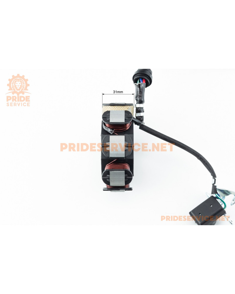 Статор магнето (генератора) (8 котушок "5 дротів")