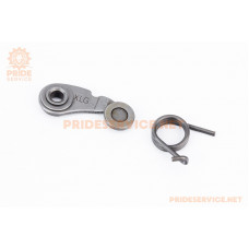 Ролик-фіксатор КПП на пластині+пружина