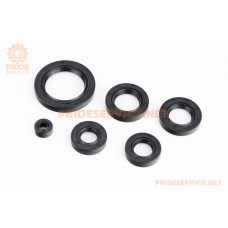 Сальники к-кт 6шт (6,5x14,5x7; 14x28x7; 16x28x7; 20x34x7; 22x35x7; 34x50x7) двигуна, CB/CG-150cc