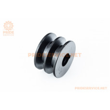 Шків під колінвал d-19мм (D-55мм, 2-х пазний, два пази під ремінь SPА, метал) 168F/170F Тип 2