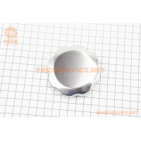 Кришка бака паливного D-70мм, 168F/170F/173F/177F/182F/188F/190F, метал, "ХРОМ", тип 2