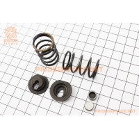 Клапанний механізм к-кт 168F/170F (пружина-2шт+компенсатор клапана-2шт+тарілка клапана-2шт)