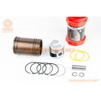 Поршнева R180NM к-кт, поршень 80мм STD (форкамера "Підкова", тефлонове покриття) +гільза +манжети