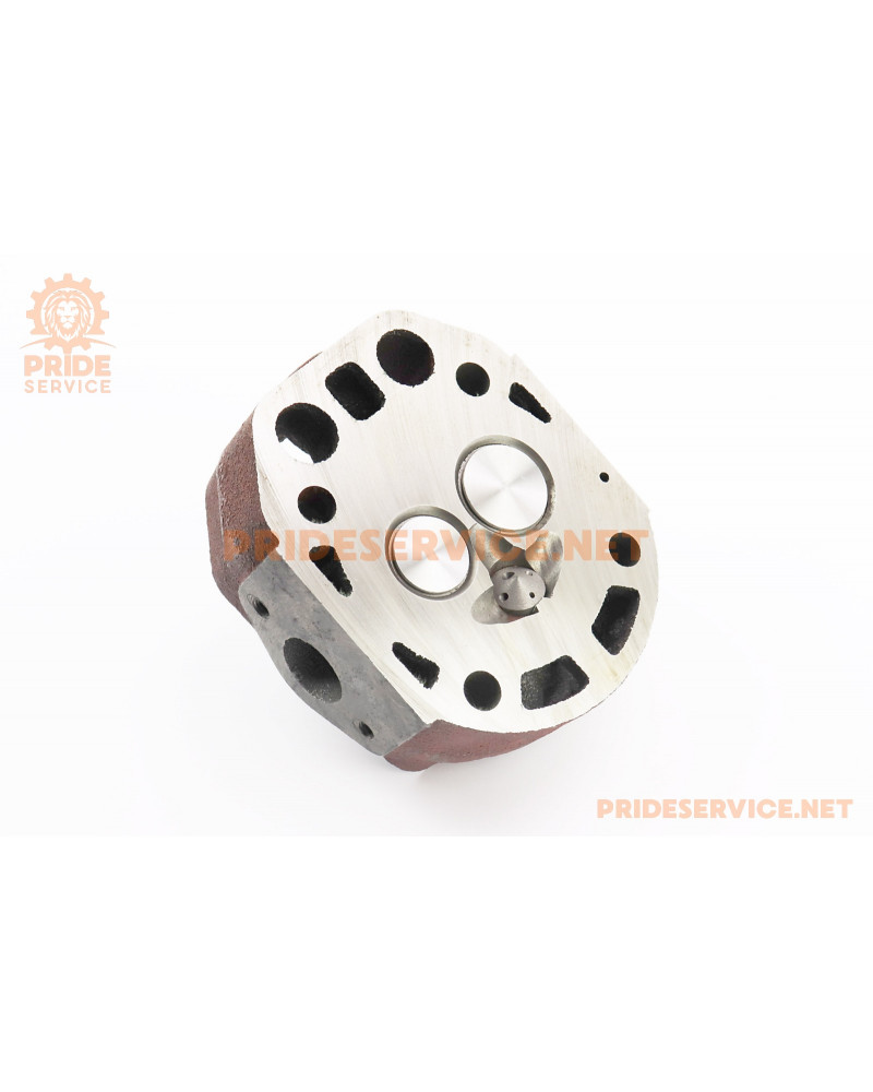 Головка циліндра R175A у зборі, без форкамери (кран+шпильки+форкамера)