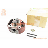 Головка циліндра R175A у зборі, без форкамери (кран+шпильки+форкамера)