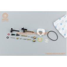 Ремонтний комплект карбюратора 173F/177F/182F/188F/190F, 19 деталей+поплавок,тип 2