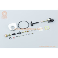 Ремонтний комплект карбюратора 173F/177F/182F/188F/190F, 21 деталь+поплавок тип 3