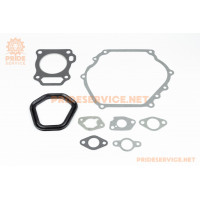 Прокладки двигуна 173F-73мм, к-кт 8 деталей, (пароніт, гума), для двигуна GX-240-8к.с.