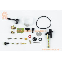 Ремонтний комплект карбюратора 173F/177F/182F/188F/190F, 22 деталі+поплавок, тип 1