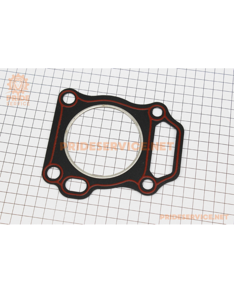 Прокладка головки циліндра 173F-73mm (пароніт, червона нитка) для двигуна GX-240 - 8л.с.