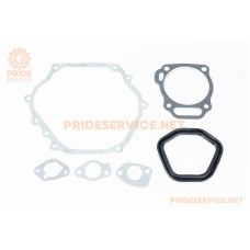 Прокладки двигуна 188F-88мм, к-кт 7 деталей, (пароніт, гума)