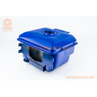 Бак паливний R195NM, 260x230x200мм, потайна горловина, отвір під кран паливний, синій