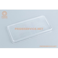 Скло передньої фари (195x100мм) R195NM (пластик) Скло передньої фари (195x100мм) R195NM (пластик)