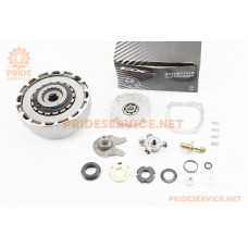 Зчеплення тридискове в зборі (кошик) Active 110cc-"автомат"+10 деталей