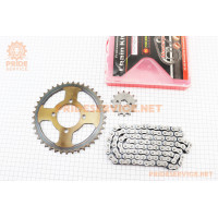 Зірки, ланцюг к-кт JH, 428H-100L+41T+14T (у боксі)