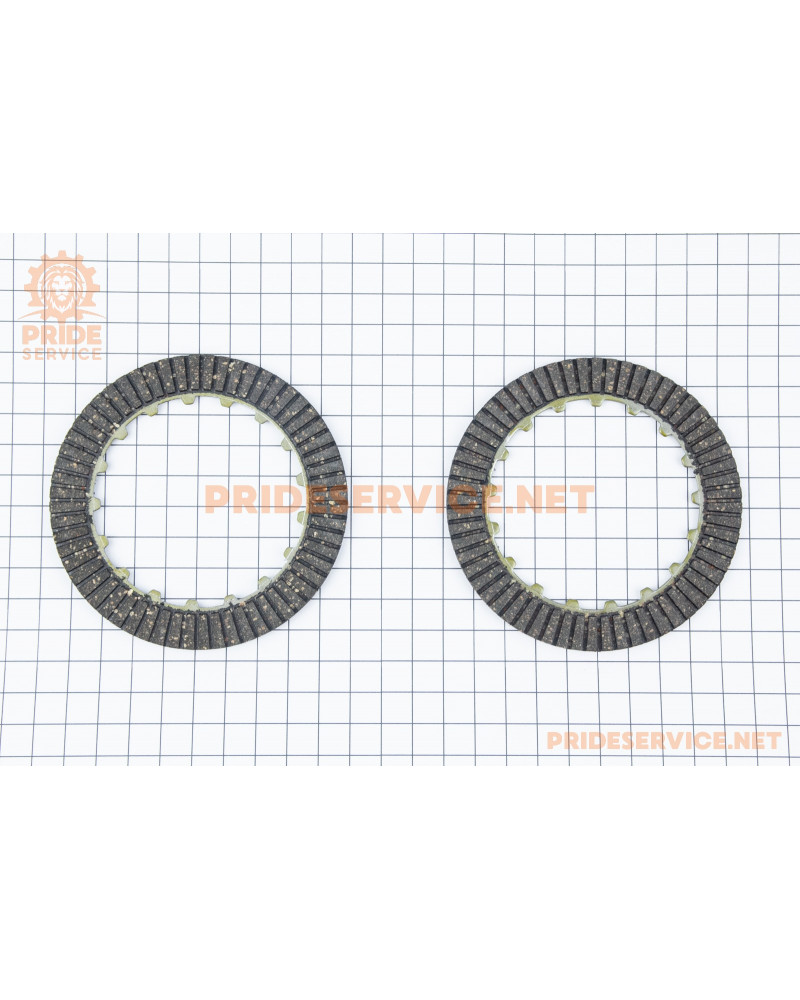 Диск зчеплення фрикційний к-кт 2 шт DELTA