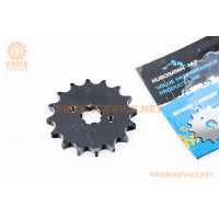 Зірка передня JH-428H-16T, чорна