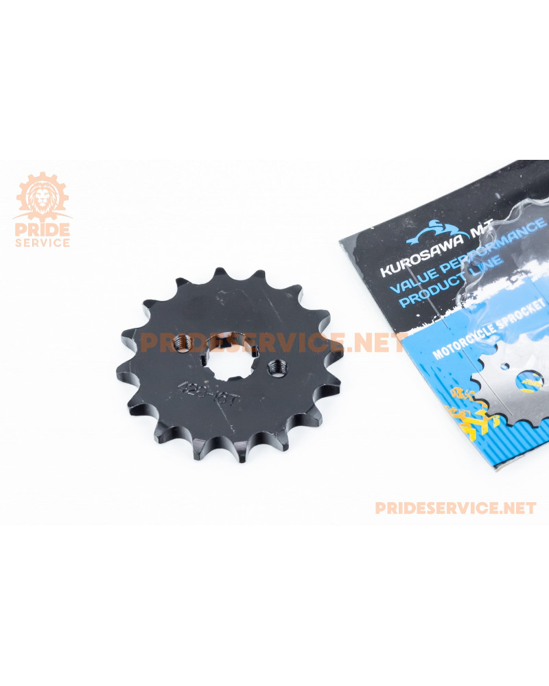 Зірка передня JH-428H-16T, чорна