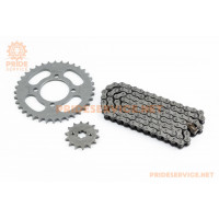 Зірки, ланцюг к-кт JH, 428-108L+36T+14T