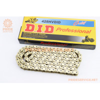 Ланцюг приводу колеса 428HVO*130L GOLD (з сальниками)
