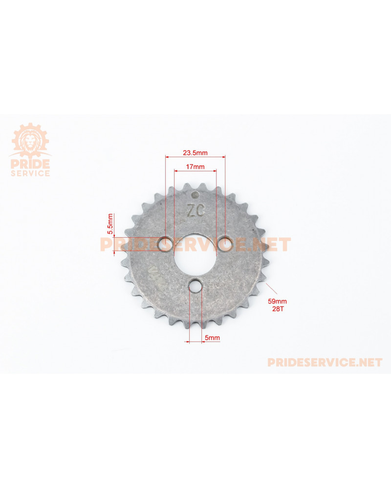 Зірка розподільчого валу 50-110cc