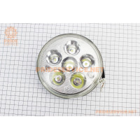 Фара кругла передня частина DELTA/ALPHA 5+1-LED, d-140мм, TUNING