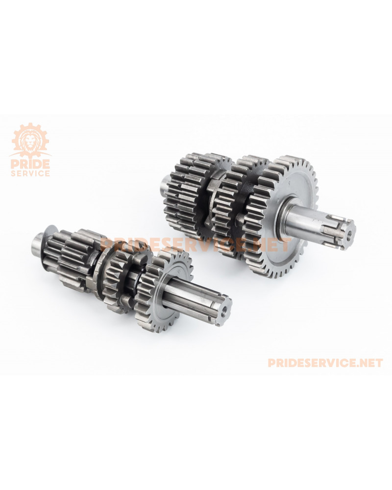 Коробка передач (два вали з шестернями) d-14мм під сепаратор.