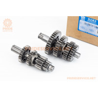 Коробка передач (два вали з шестернями) d-14мм під сепаратор.