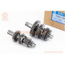 Коробка передач (два вали з шестернями) d-14мм під сепаратор.