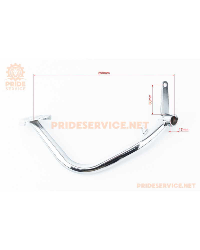 Педаль заднього гальма з тягою ("вухо" 60мм)