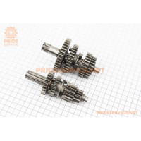 Коробка передач (два вали з шестернями) d-12мм під підшипник