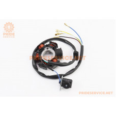 Статор магнето (генератора) (6 котушок "5 дротів")