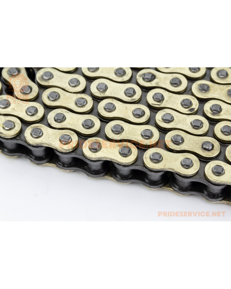 Зірки, ланцюг к-кт JH, 428H-104L+39T+14T "гартована, ланцюг GOLD" (у коробці)