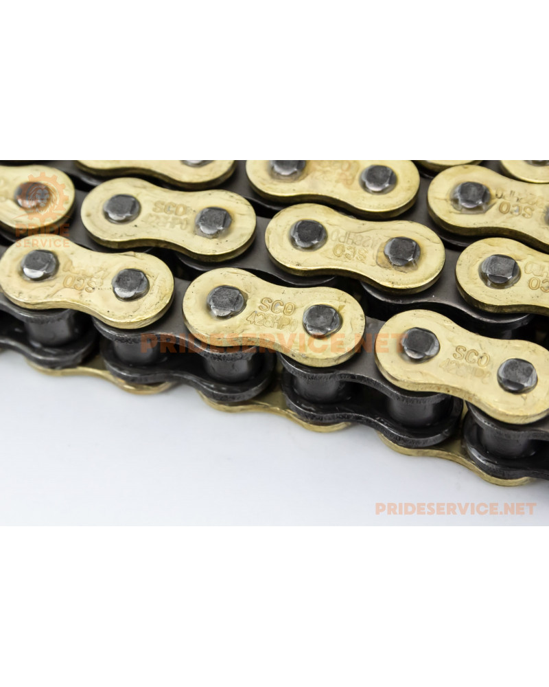 Ланцюг приводу колеса 428HVOx118L GOLD (з сальниками)