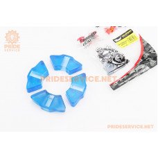 Демпферна резина заднього колеса (к-кт 4шт) "силікон, синій"